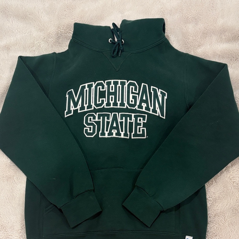 Boat House Michigan State Green Sweater